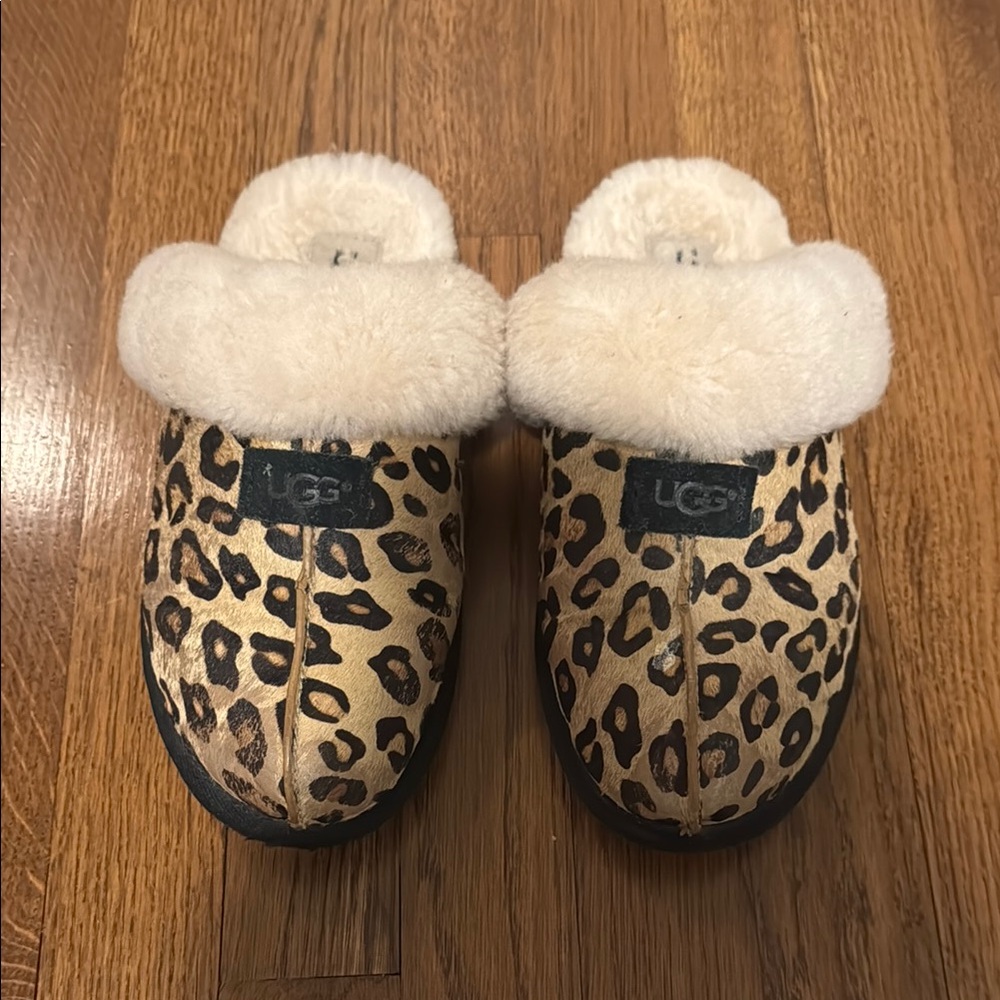UGG Cheetah Print Slippers